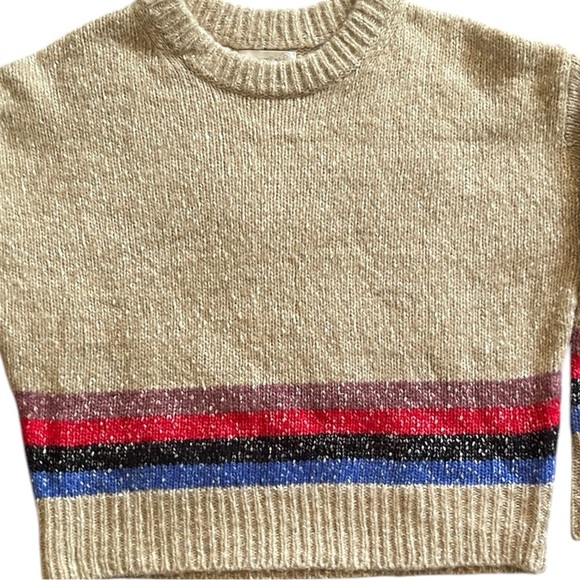 Treasure & Bond Knit Sweater Four Stripe Color Block Size Medium - Picture 10 of 10
